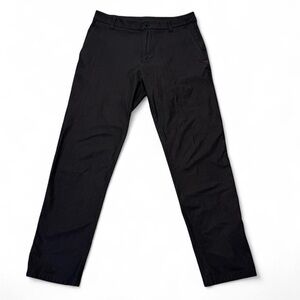 Lululemon ABC pants trousers black slim fit warpstreme chino 31 mens